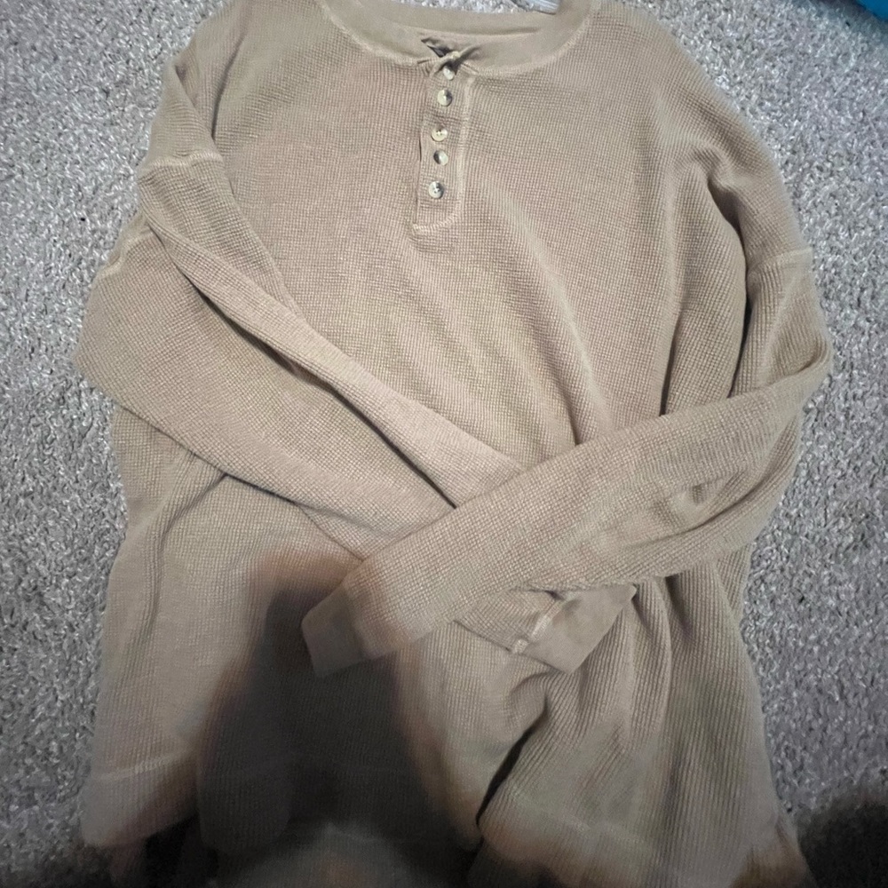Mens tan 2xl shirt